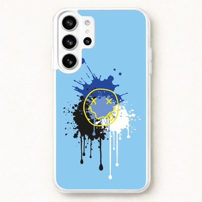 Blue Graffiti - Skate Aesthetic Phone Case for Galaxy S26 Ultra
