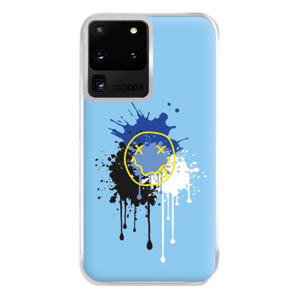 Blue Graffiti - Skate Aesthetic  Phone Case for Galaxy S20 Ultra