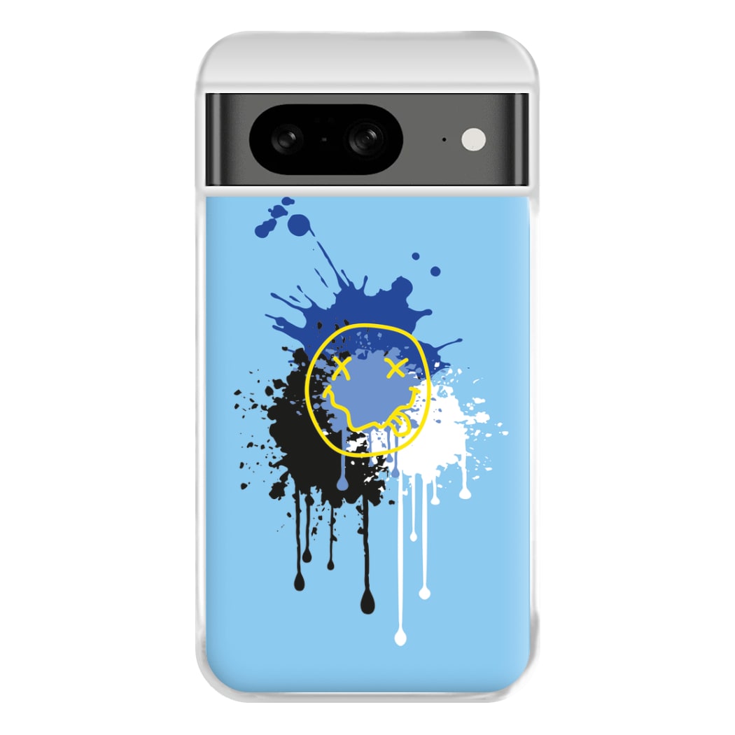 Blue Graffiti - Skate Aesthetic  Phone Case for Google Pixel 8