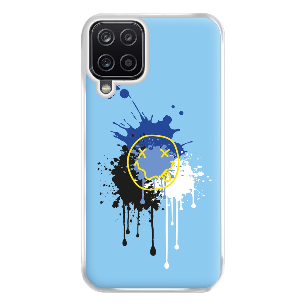 Blue Graffiti - Skate Aesthetic  Phone Case for Galaxy A12