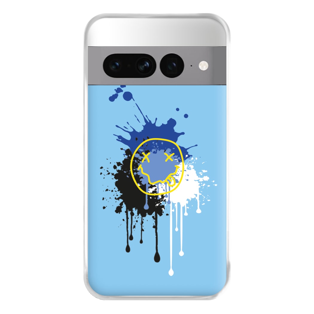 Blue Graffiti - Skate Aesthetic  Phone Case for Google Pixel 7 Pro