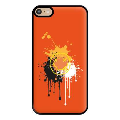 Orange Graffiti - Skate Aesthetic  Phone Case for iPhone 6 Plus / 7 Plus / 8 Plus