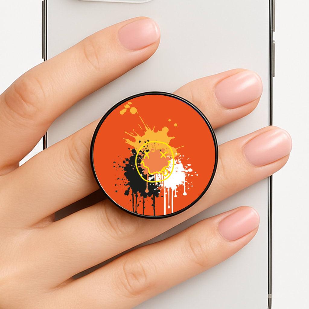 Orange Graffiti - Skate Aesthetic  FunGrip