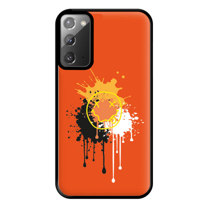 Orange Graffiti - Skate Aesthetic  Phone Case for Galaxy Note 20 Ultra