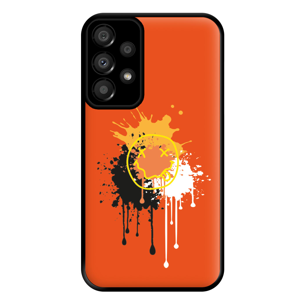 Orange Graffiti - Skate Aesthetic  Phone Case for Galaxy A33