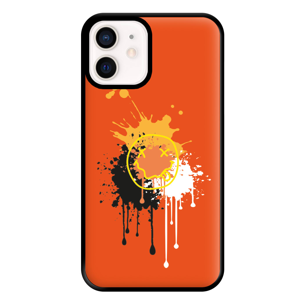 Orange Graffiti - Skate Aesthetic  Phone Case for iPhone 13 Mini