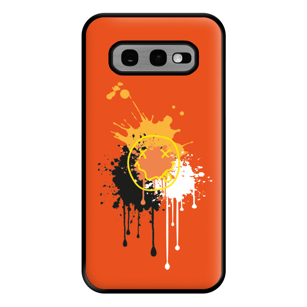 Orange Graffiti - Skate Aesthetic  Phone Case for Galaxy S10e