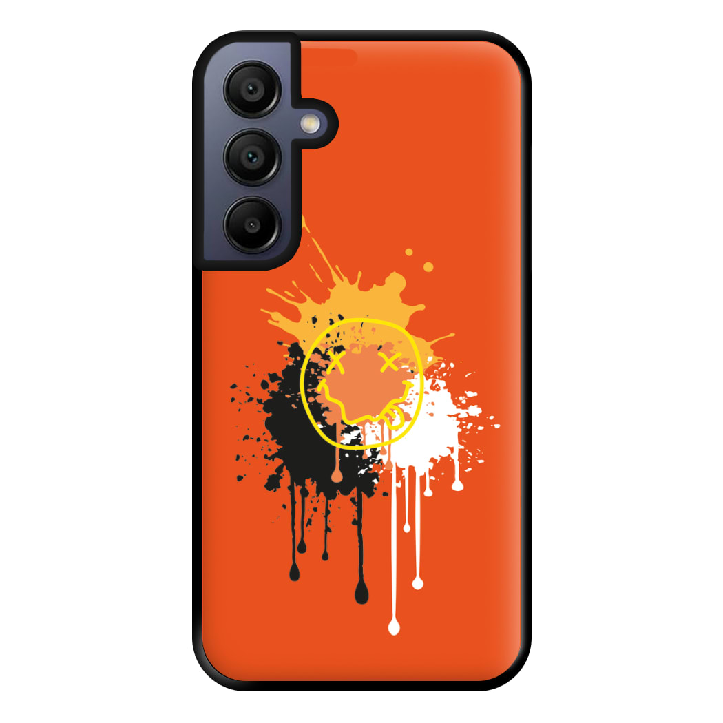 Orange Graffiti - Skate Aesthetic  Phone Case for Galaxy A15