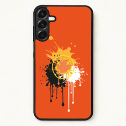 Orange Graffiti - Skate Aesthetic Phone Case for Galaxy A17