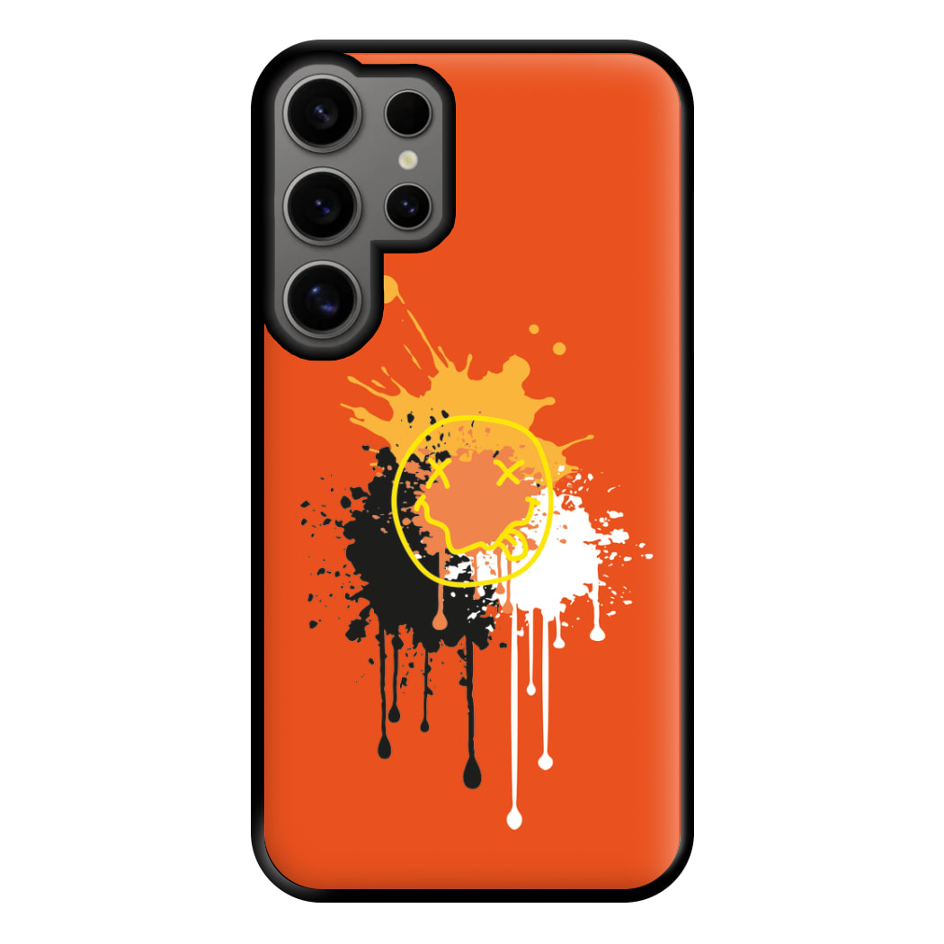 Orange Graffiti - Skate Aesthetic  Phone Case for Galaxy S24 Ultra