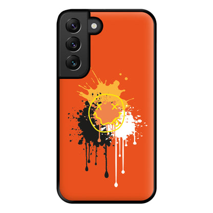 Orange Graffiti - Skate Aesthetic  Phone Case for Galaxy S22 Plus