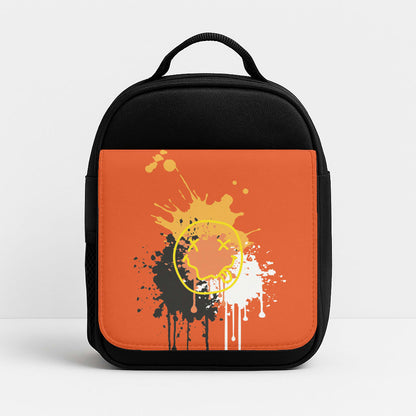 Orange Graffiti - Skate Aesthetic  Insulated Lunchbox