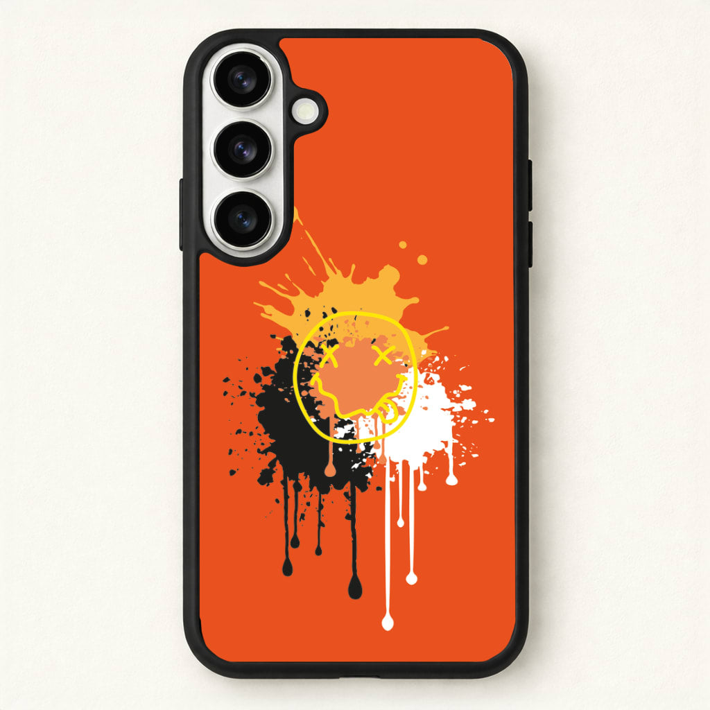 Orange Graffiti - Skate Aesthetic Phone Case for Galaxy S26 Plus