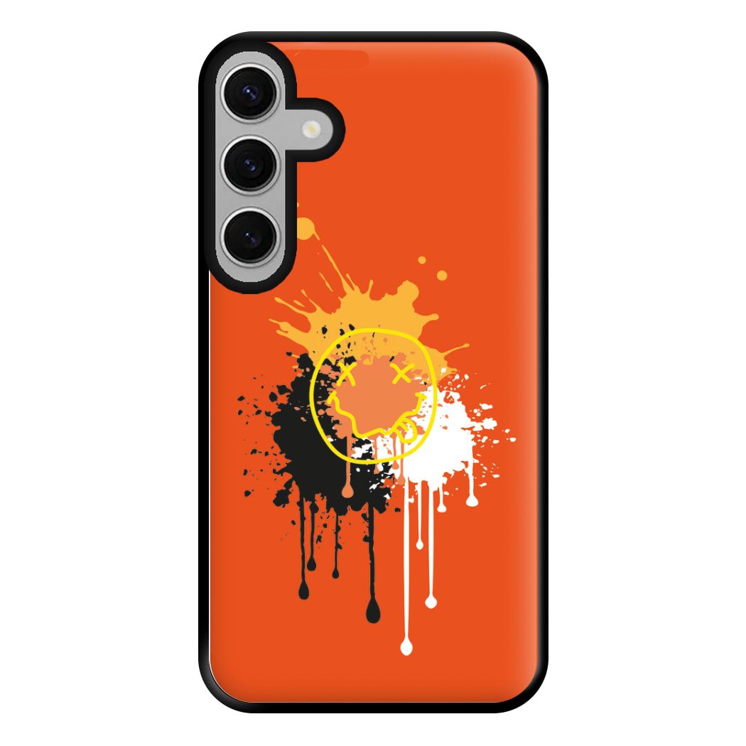 Orange Graffiti - Skate Aesthetic  Phone Case for Galaxy S24FE