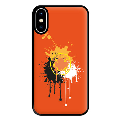 Orange Graffiti - Skate Aesthetic  Phone Case for iPhone XS Max