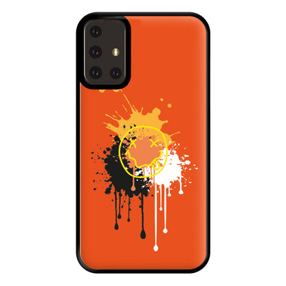 Orange Graffiti - Skate Aesthetic  Phone Case for Galaxy A71