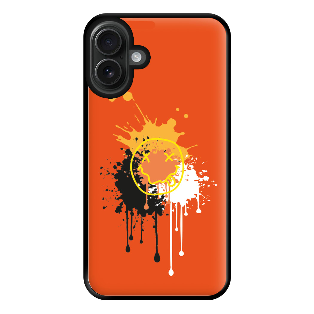 Orange Graffiti - Skate Aesthetic  Phone Case for iPhone 16 Plus