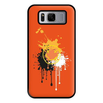 Orange Graffiti - Skate Aesthetic  Phone Case for Galaxy S8 Plus