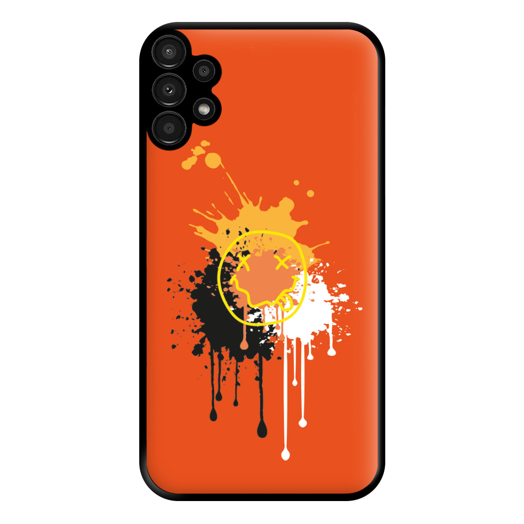 Orange Graffiti - Skate Aesthetic  Phone Case for Galaxy A13