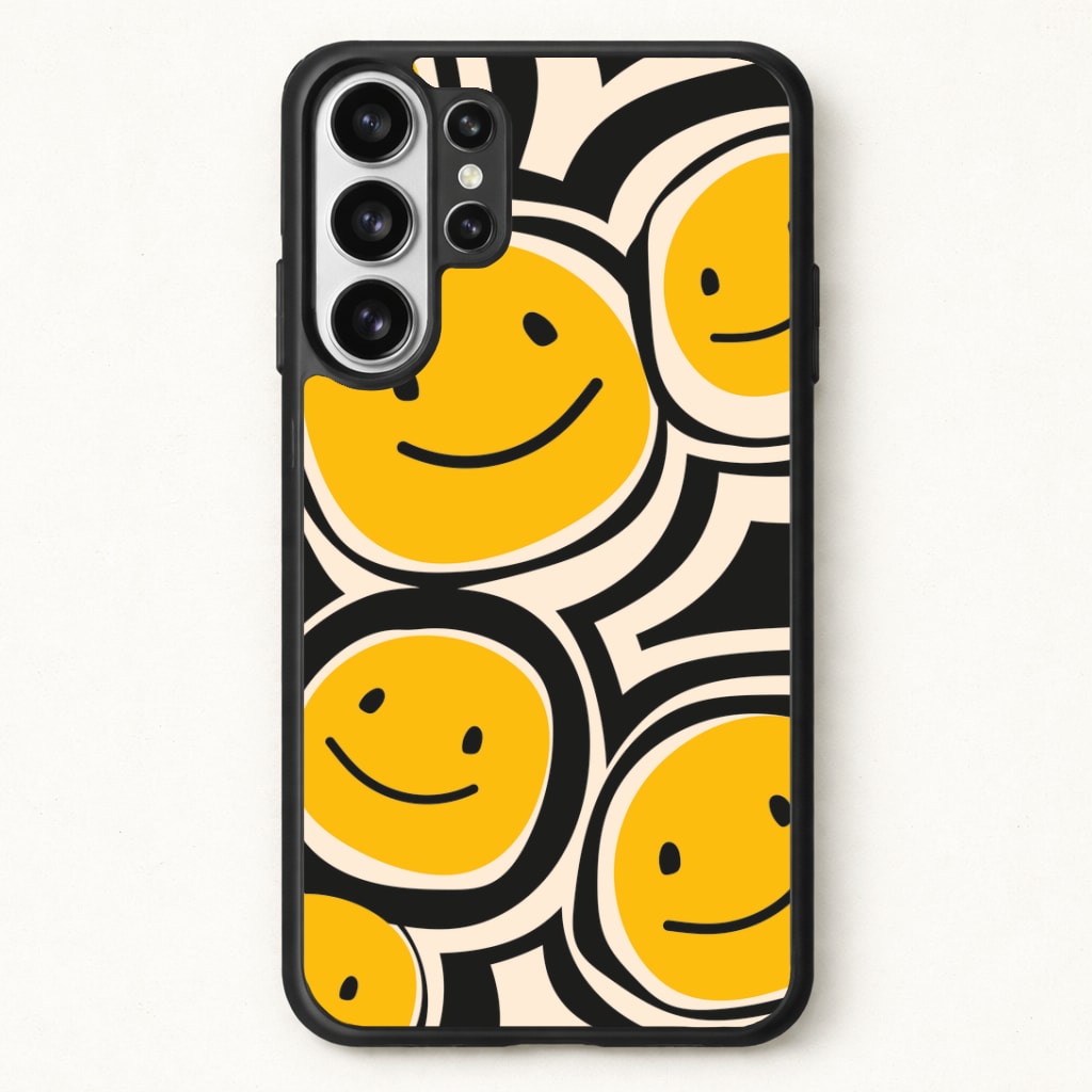 Smiley - Skate Aesthetic Phone Case for Galaxy S26 Ultra
