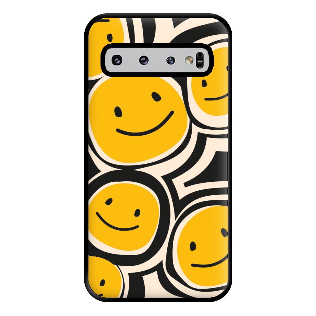 Smiley - Skate Aesthetic  Phone Case for Galaxy S10 Plus