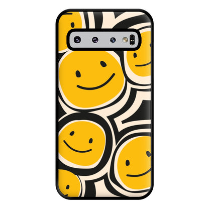 Smiley - Skate Aesthetic  Phone Case for Galaxy S10 Plus