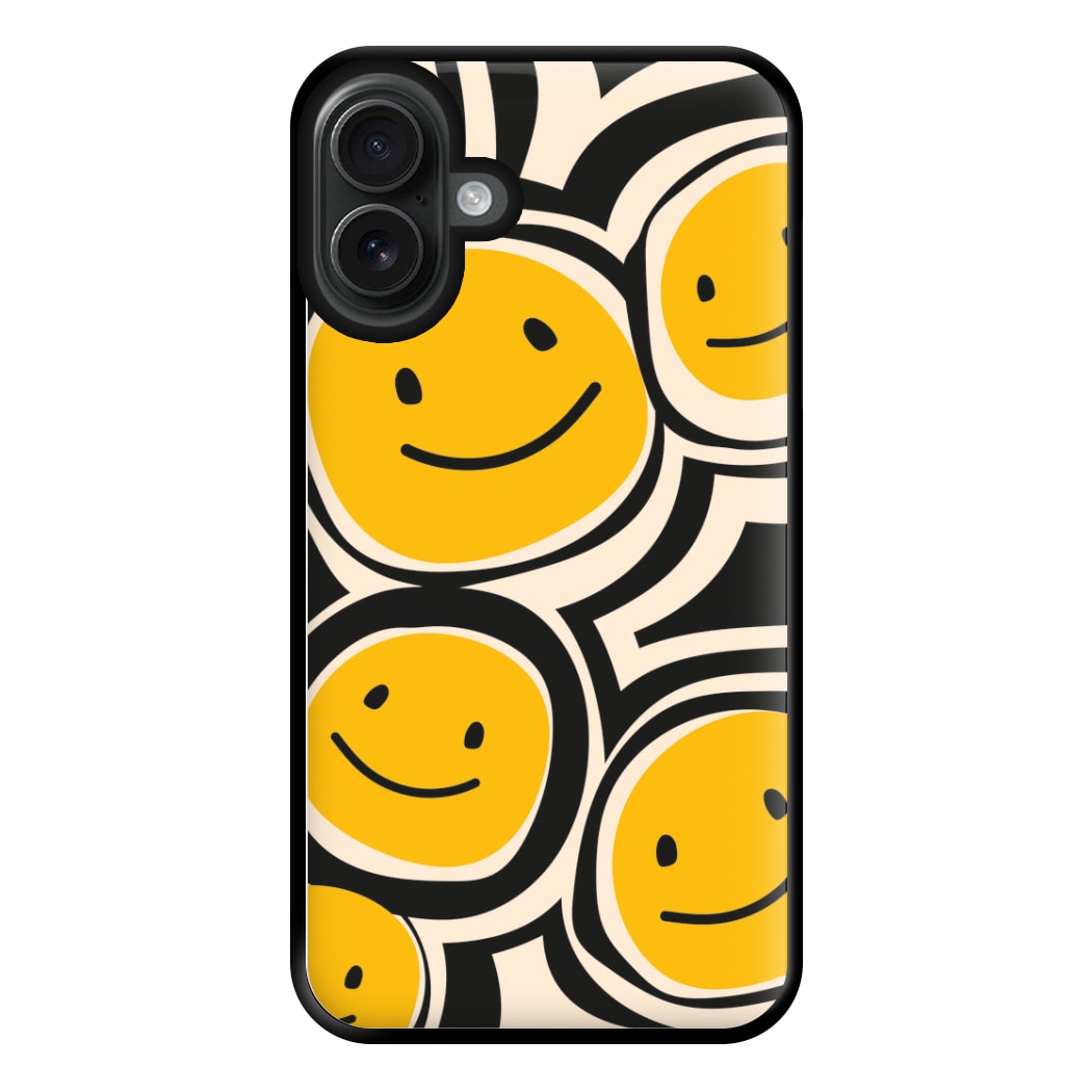 Smiley - Skate Aesthetic  Phone Case for iPhone 16 Plus