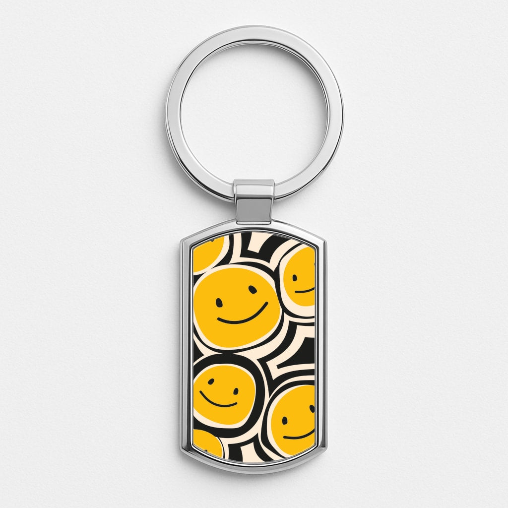 Smiley - Skate Aesthetic  Luxury Keyring