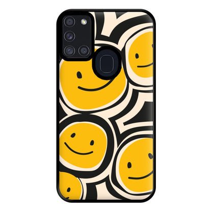 Smiley - Skate Aesthetic  Phone Case for Galaxy A21s