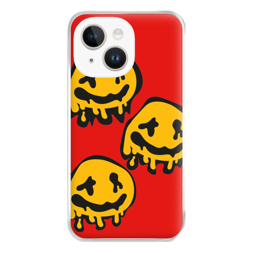 Dripping Smiley - Skate Aesthetic  Phone Case for iPhone 14 Plus