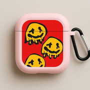 Dripping Smiley - Skate Aesthetic  AirPods Case 4