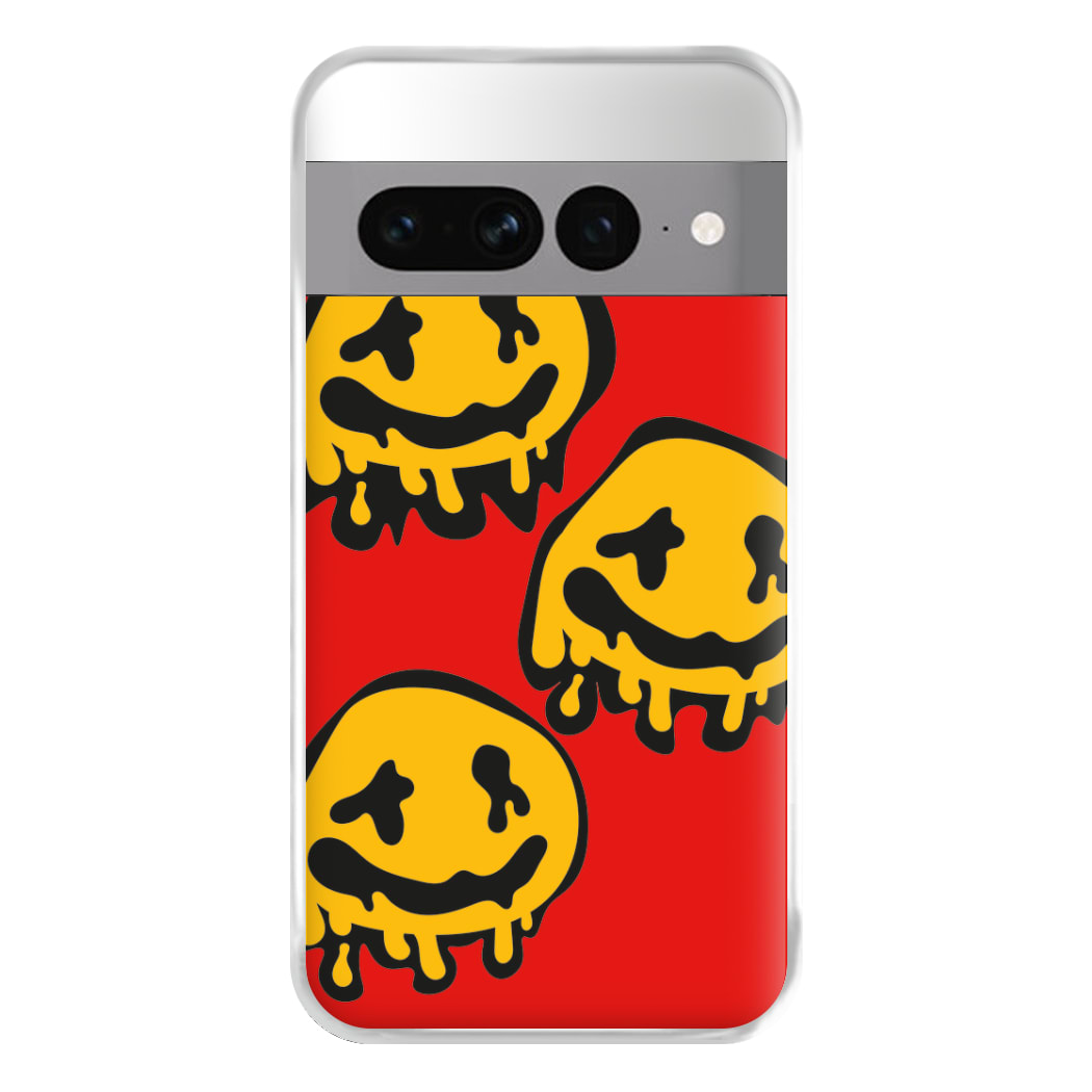 Dripping Smiley - Skate Aesthetic  Phone Case for Google Pixel 7 Pro