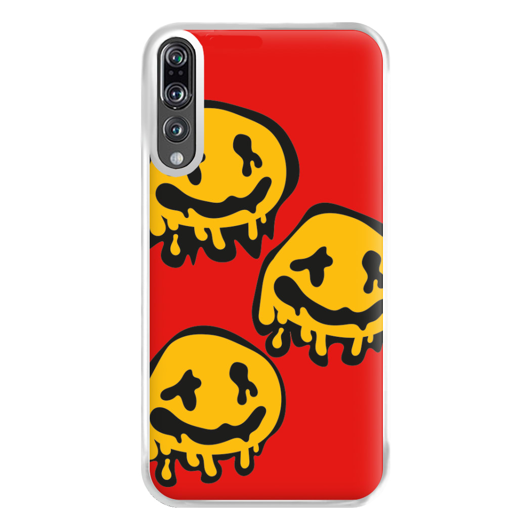 Dripping Smiley - Skate Aesthetic  Phone Case for Huawei P20 Pro