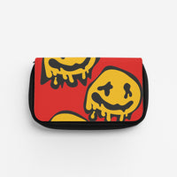Dripping Smiley - Skate Aesthetic  Pencil Case