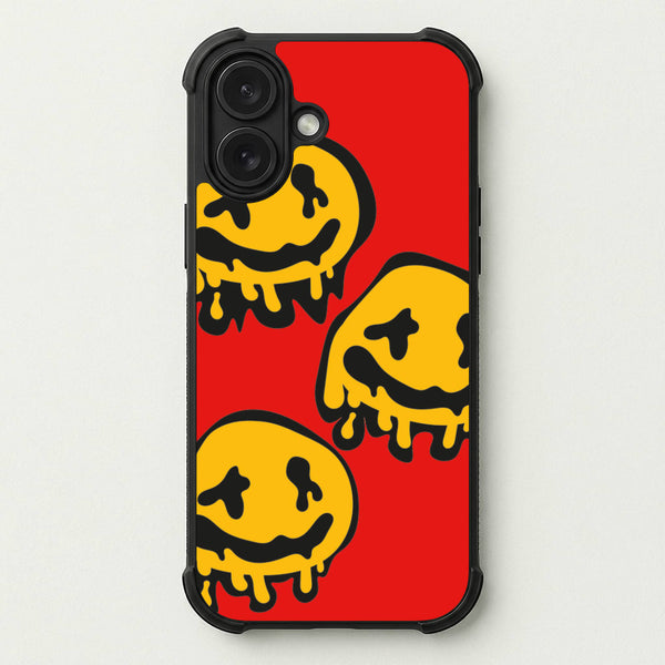 Dripping Smiley - Skate Aesthetic Phone Case — Bumper case