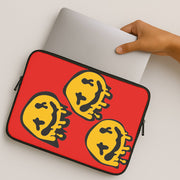 Dripping Smiley - Skate Aesthetic  Laptop Sleeve 2