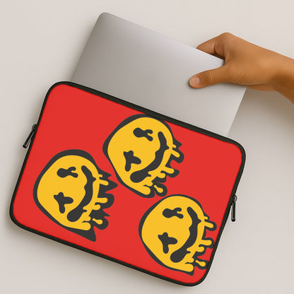 Dripping Smiley - Skate Aesthetic  MacBook Case