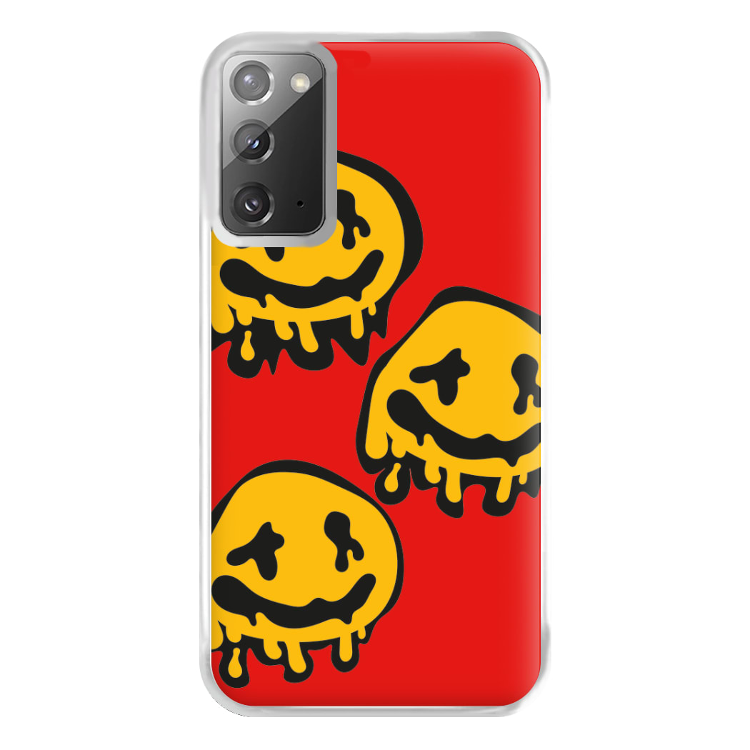 Dripping Smiley - Skate Aesthetic  Phone Case for Galaxy Note 20 Ultra