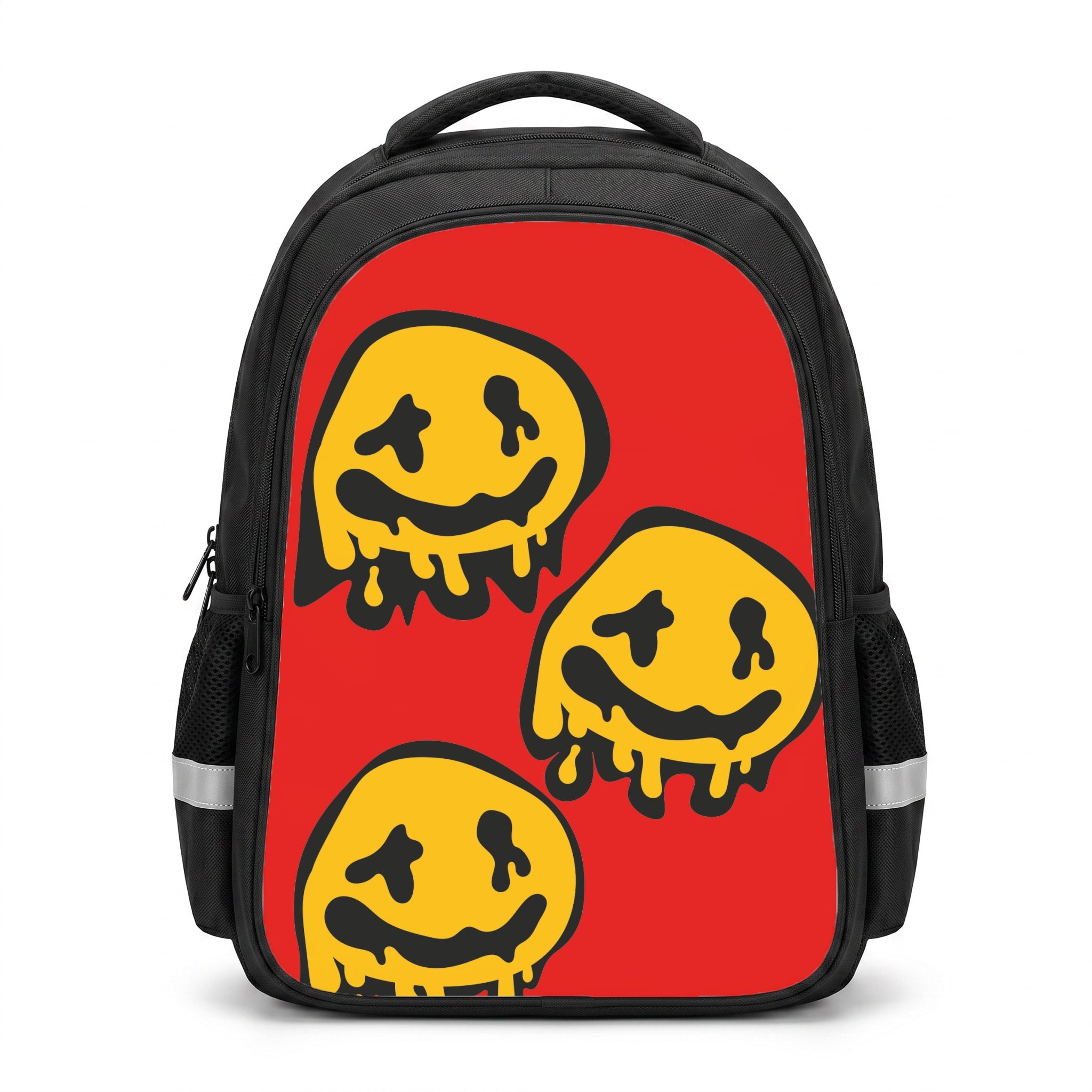 Dripping Smiley - Skate Aesthetic  Backpack