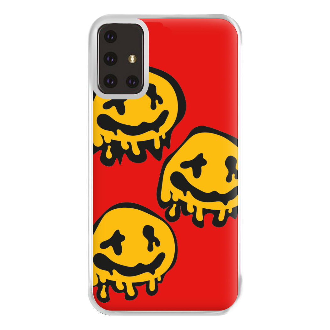 Dripping Smiley - Skate Aesthetic  Phone Case for Galaxy A71