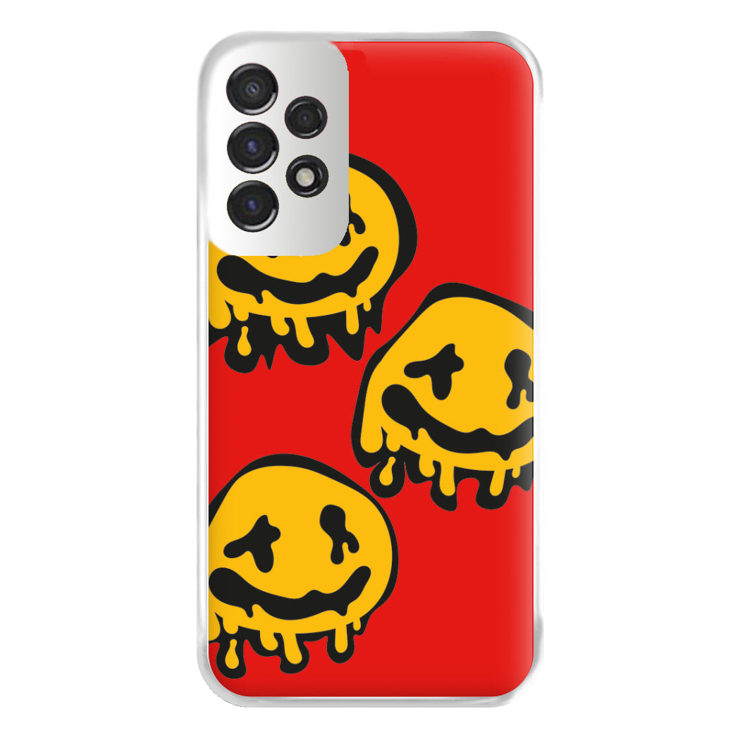 Dripping Smiley - Skate Aesthetic  Phone Case for Galaxy A53