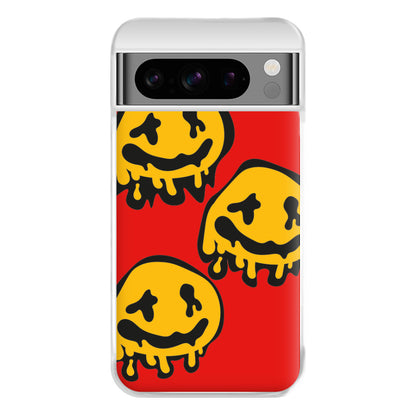 Dripping Smiley - Skate Aesthetic  Phone Case for Google Pixel 8 Pro