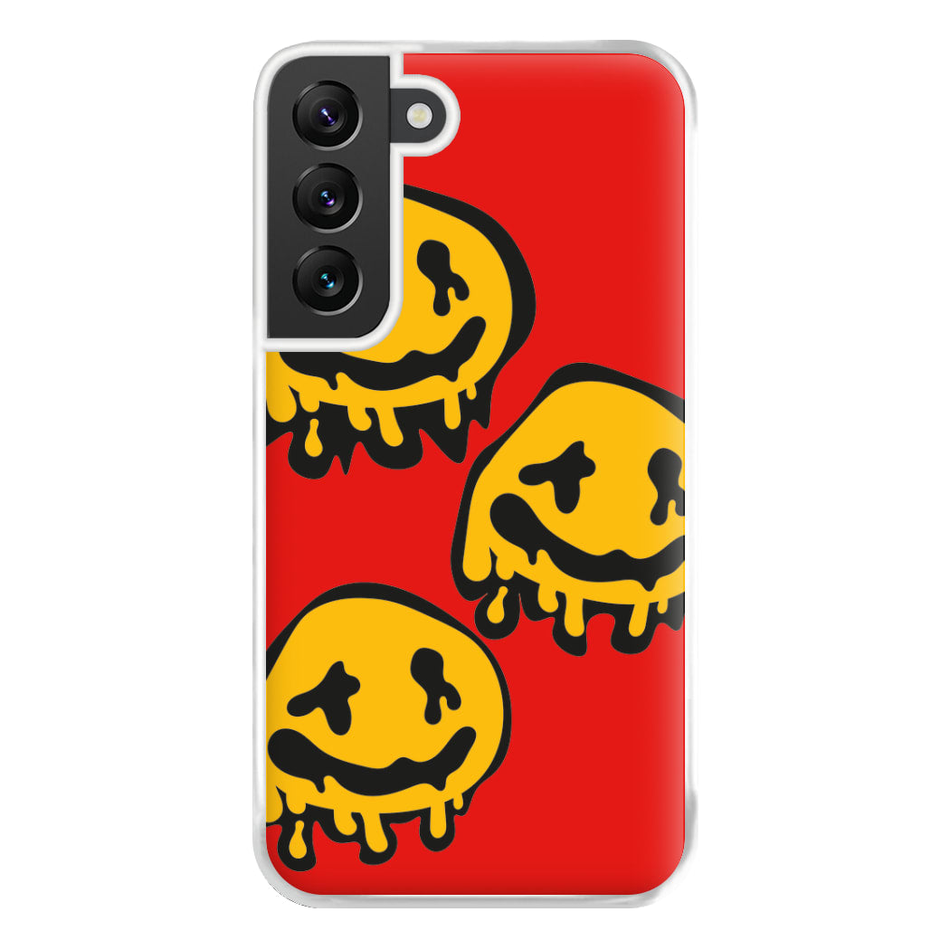 Dripping Smiley - Skate Aesthetic  Phone Case for Galaxy S22 Plus