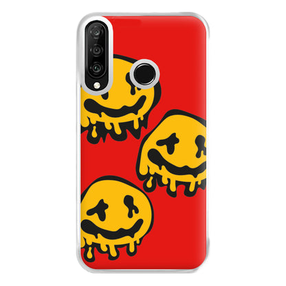 Dripping Smiley - Skate Aesthetic  Phone Case for Huawei P30 Lite