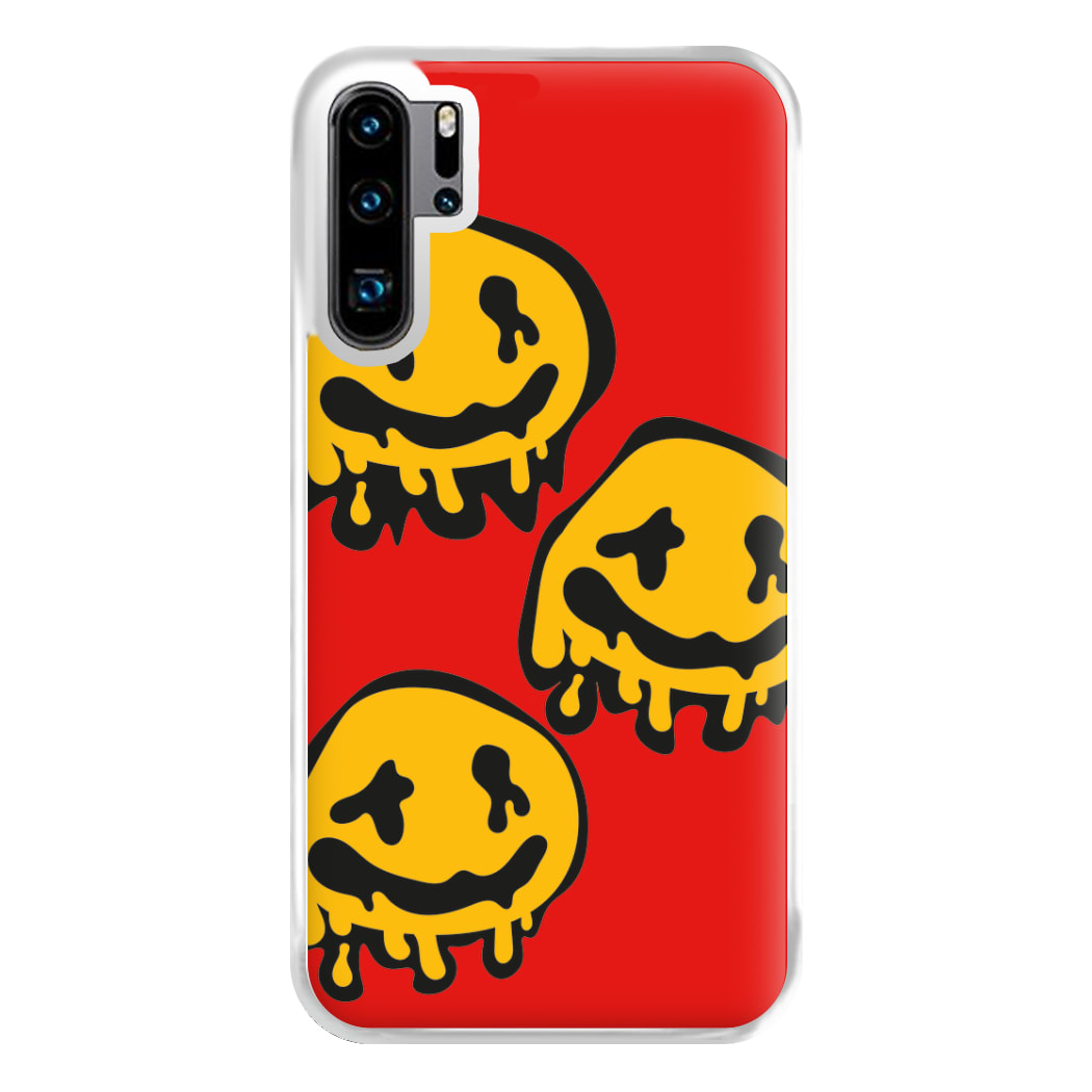 Dripping Smiley - Skate Aesthetic  Phone Case for Huawei P30 Pro