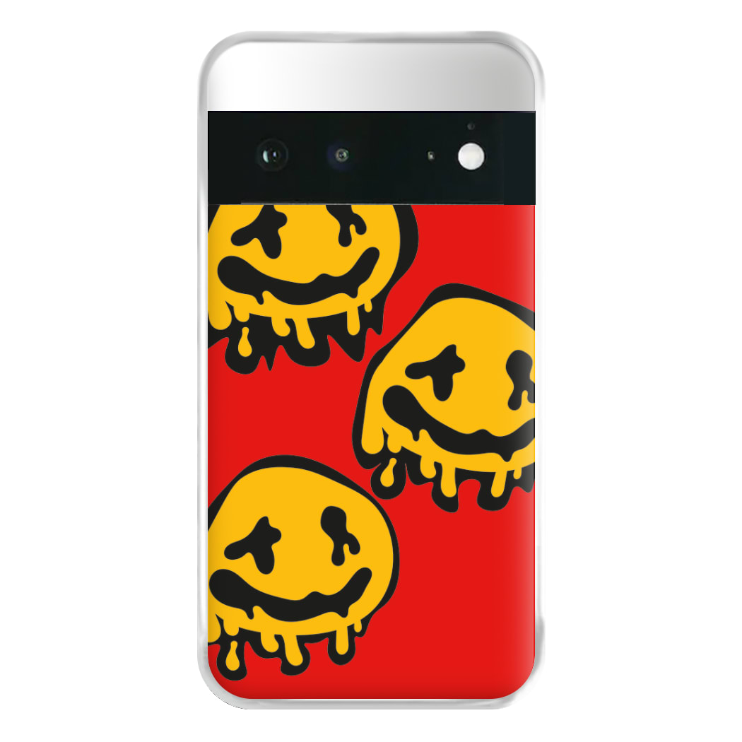 Dripping Smiley - Skate Aesthetic  Phone Case for Google Pixel 6a