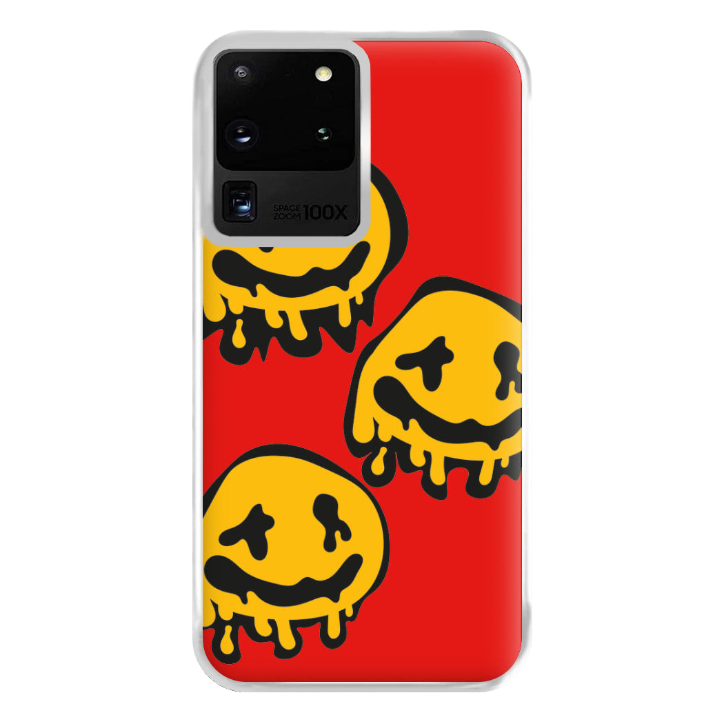 Dripping Smiley - Skate Aesthetic  Phone Case for Galaxy S20 Ultra