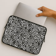 Black Skulls - Skate Aesthetic  Laptop Sleeve 2