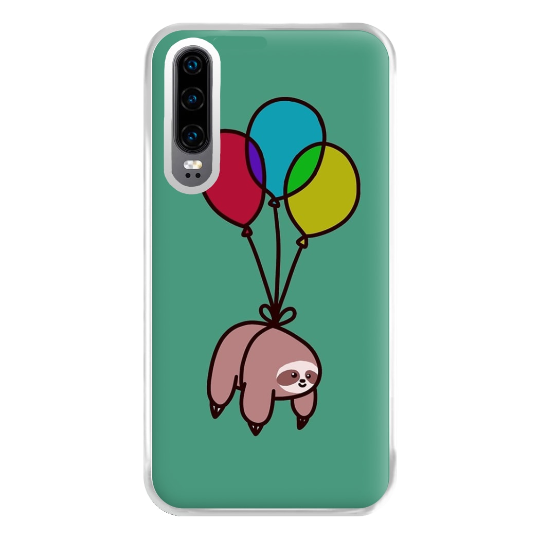 Balloon Sloth Phone Case for Huawei P30