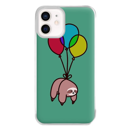 Balloon Sloth Phone Case for iPhone 12 Mini